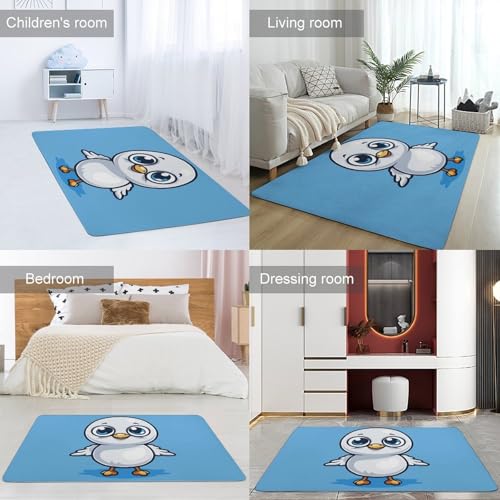 Grand tapis de bain velours corail antidérapant lavable intérieur - 5