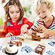 Holzwürfel Puzzle, Puzzle Face Changing Magic Cube, Interaktives Blocks Spielzeug Würfelpuzzle, Sensorik Gesichter Zauberwürfel Baustein Montessori Spielzeug für Kinder ab 3 Jahren