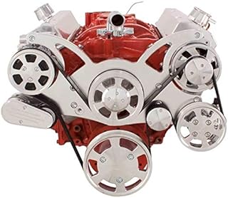 Small Block Chevy All Inclusive Serpentine Kit for 283 302 305 327 350 400 SBC Engines