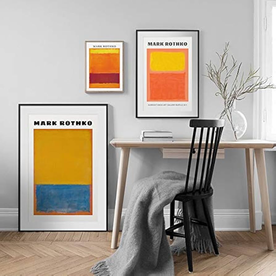 マーク・ロスコ A2パネルアルミフレーム（白） マーク・ロスコ A2パネルアルミフレーム（白） マーク・ロスコ