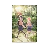 Bloom Into You - Yagate Kimi Ni Naru Anime Poster Room Aesthetic Poster Print Art Wall Painting Canvas Posters Gifts Modern Bedroom Decor 08x12inch(20x30cm)