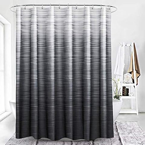 SPXUBZ Waterproof Ombre Shower Curtain Set Cover