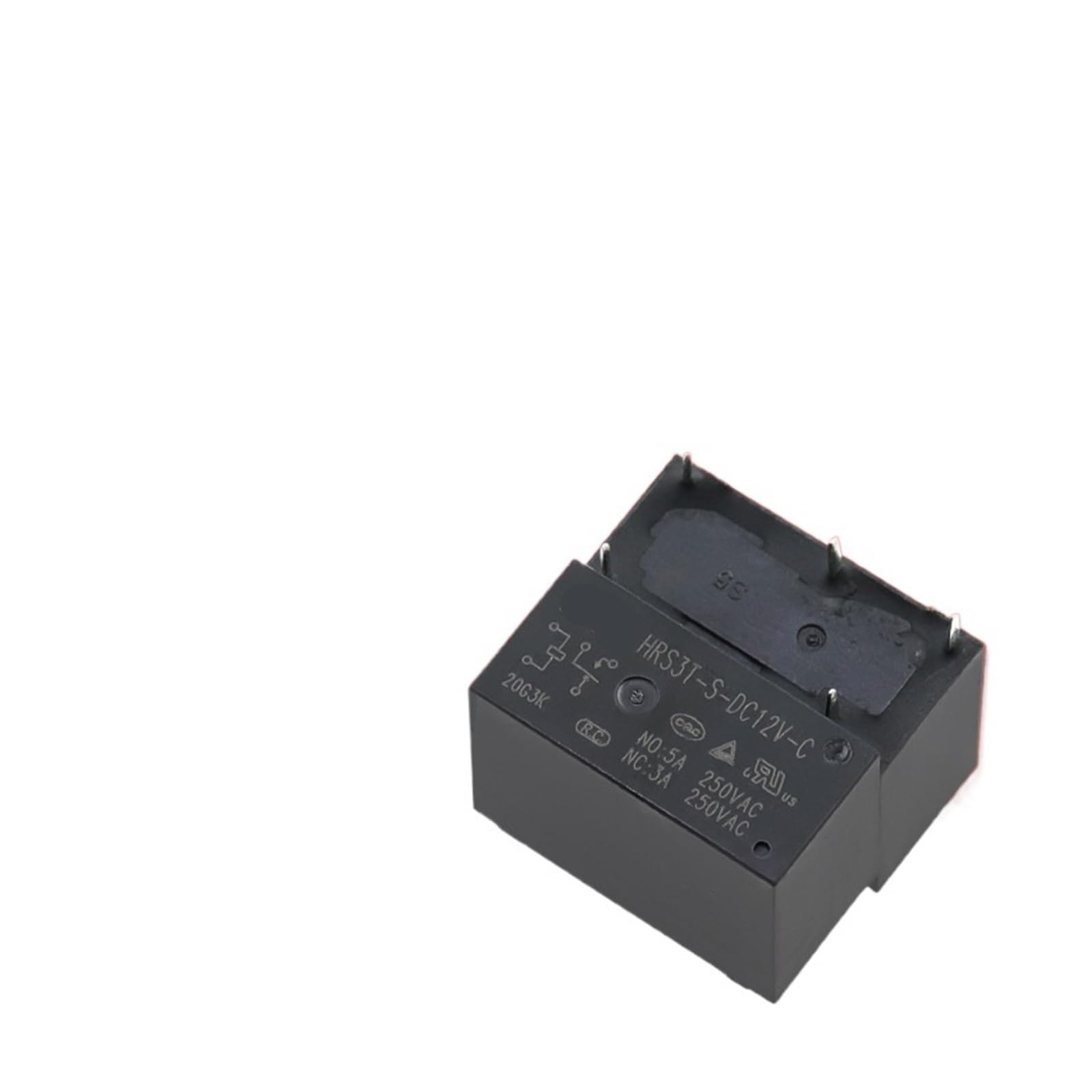 Relais HRS3T-S-DC12V-C 1 pièce pour circuits imprimés 12V