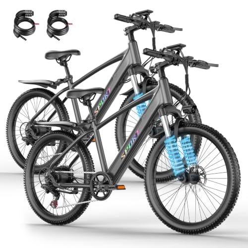 Electric Mountain Bike for Adults, 1500W Peak, 26 inch image 2