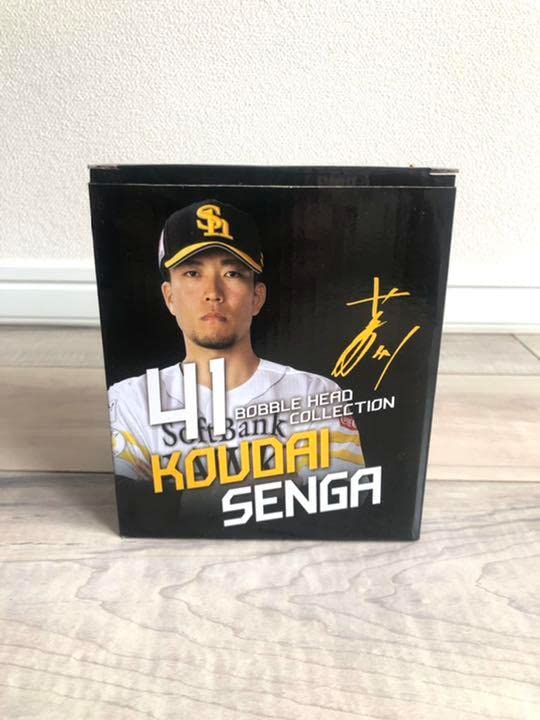 Amazon.co.jp: 福岡ソフトバンクホークス 千賀滉大 バブルヘッド