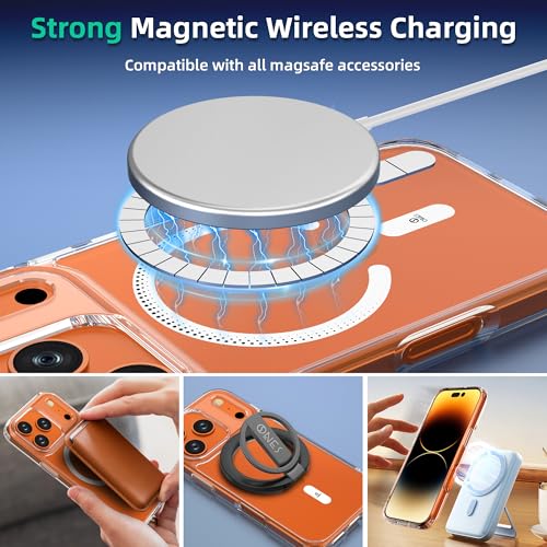 Image of ONES Magnetic for iPhone 17 Pro Max Slim Case, [Compatible with Magsafe] [Military-Grade Drop Protection][Anti-Yellowing], Shockproof Protective Cover for iPhone 17 Pro Max, Scratch-Resistant