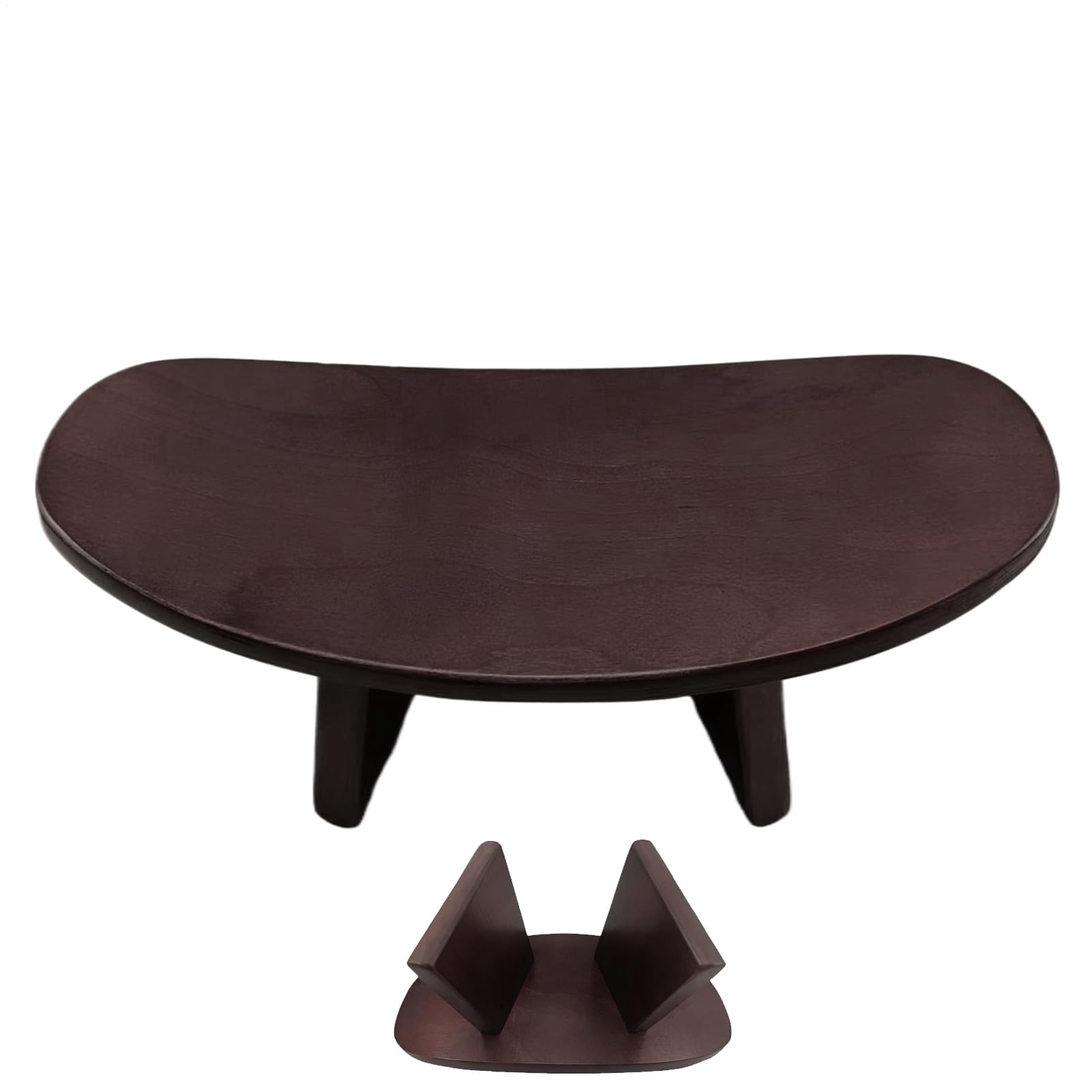 Taburete de meditación – Silla de oración para arrodillarse | Cómodo taburete de oración, silla de yoga, silla de rodillas, asiento versátil de madera para arrodillarse, prácticas de atención plena
