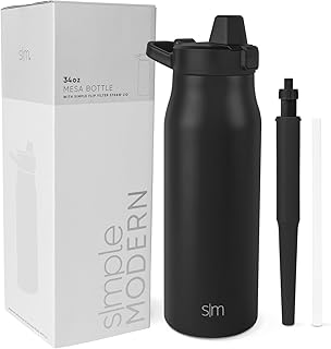 Filtered Water Bottle | Insulated Stainless-Steel Carbon...