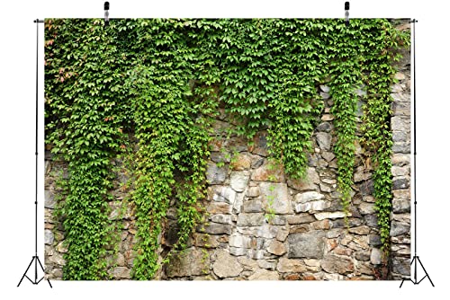 Fondo Fotográfico Tela 15x10ft Hojas Verdes miniatura 3