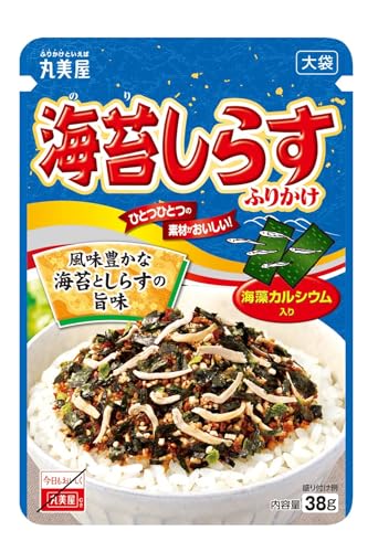 丸美屋 海苔しらすふりかけ 大袋 38g×10個