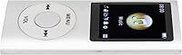 Vista 1 de Reproductor de música MP3 portátil, reproductor de MP3 elegante sonido multifuncional sin pérdidas, pantalla LCD delgada de 1.8 pulgadas