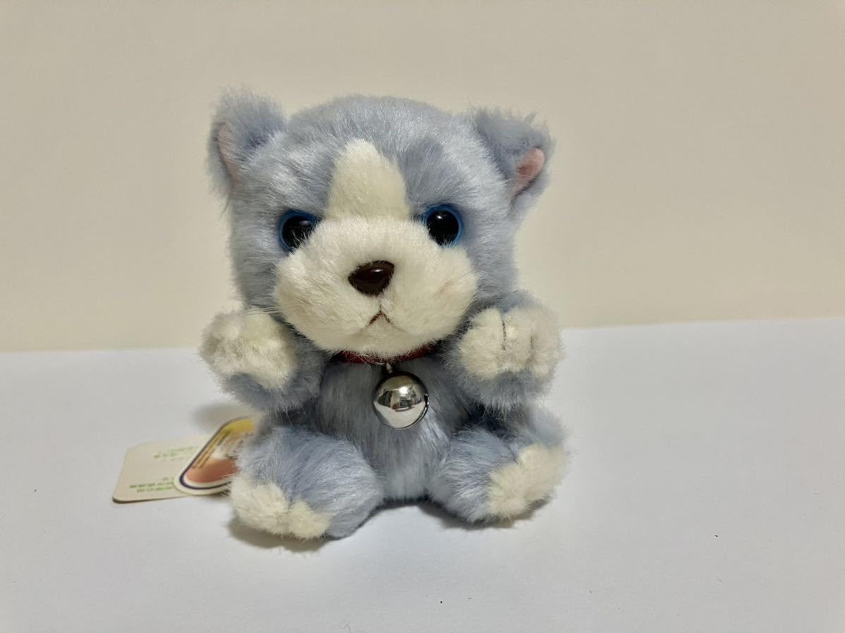 オリエンタルトーイシベリアンハスキー犬ぬいぐるみ中古品
