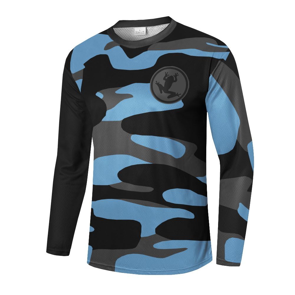 UGLY FROG Designs Bike Wear Men's Downhill Jersey Spring&Summer Long Sleeve Rage Cycling Top Cycle Motocross Mountain Bike Shirt