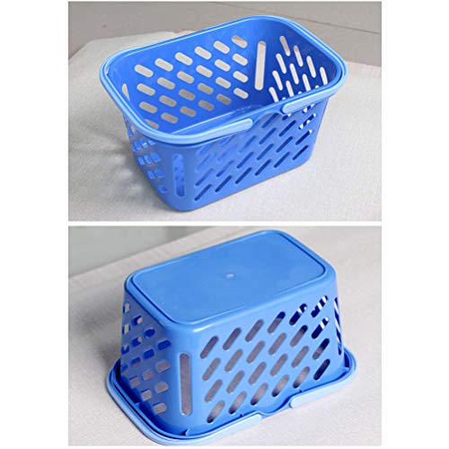 Jojofuny H51739123GQ Shopping Basket Plastic Grocery Basket thumb #5