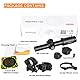 WestHunter Optics HD 1-6x24 IR Riflescope, 30mm Tube Red Green Illuminated Reticle Second Focal Plane Tactical Precision 1/5 MIL Shooting Scope | Reticle-B, Picatinny Shooting Kit B