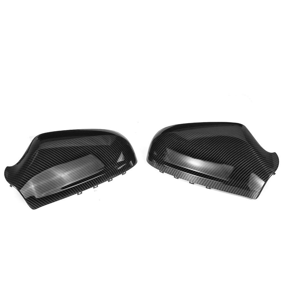 Espejo tapas de cubierta para Opel para Vauxhall para Astra H 2004-2013，Exterior espejo retrovisor carcasa de la puerta del ala espejo cubiertas de reemplazo