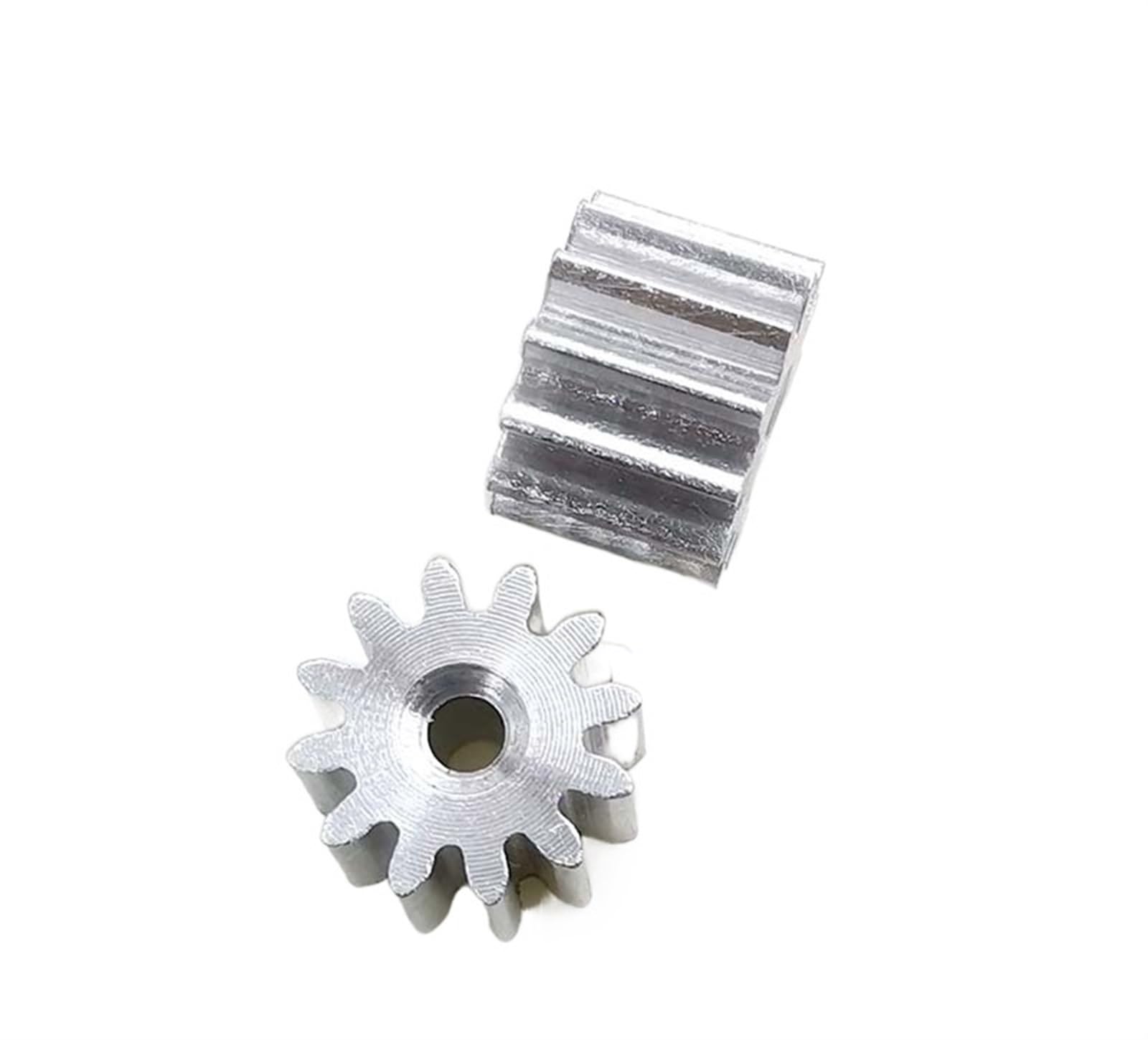 Bevel Gear Pinion Hardware Mechanical 1pcs Aluminum Alloy Gear 1M 10T 11 Tooth 12 Teeth Motor Shaft Pinion Parts 5mm Hole Accessories(12 Teeth)