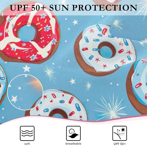 Toddler Girls One Piece Swimsuit Rash Guard Sun Protection Long Sleeve Girls' Swimwear Bathing Suit for Kids3