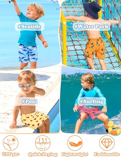 Toddler Swim Trunks Quick Dry Toddler Bathing Suits for Boys Swim Shorts Baby Swimsuit Boys Board Shorts Kids Swimwear4