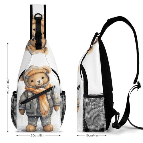 Bolso Sling Crossbody Casual para Senderismo y Viaje miniatura 2