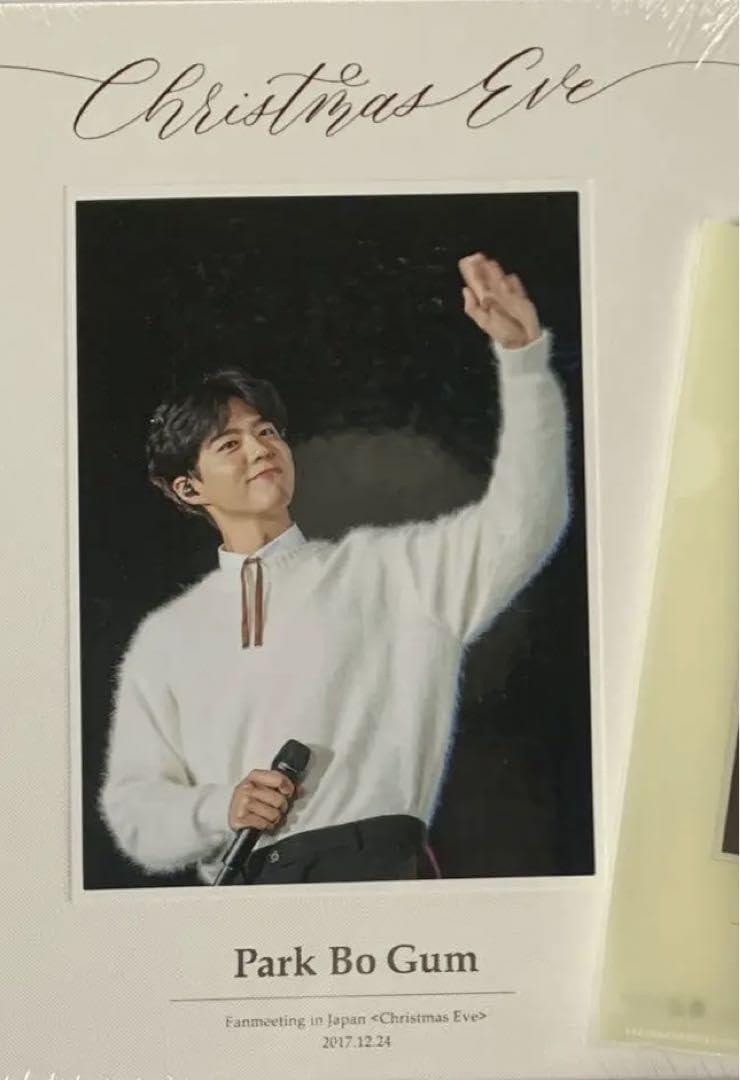 パク・ボゴム ファンミーティングin Japan 〈Christmas Eve〉 DVD  