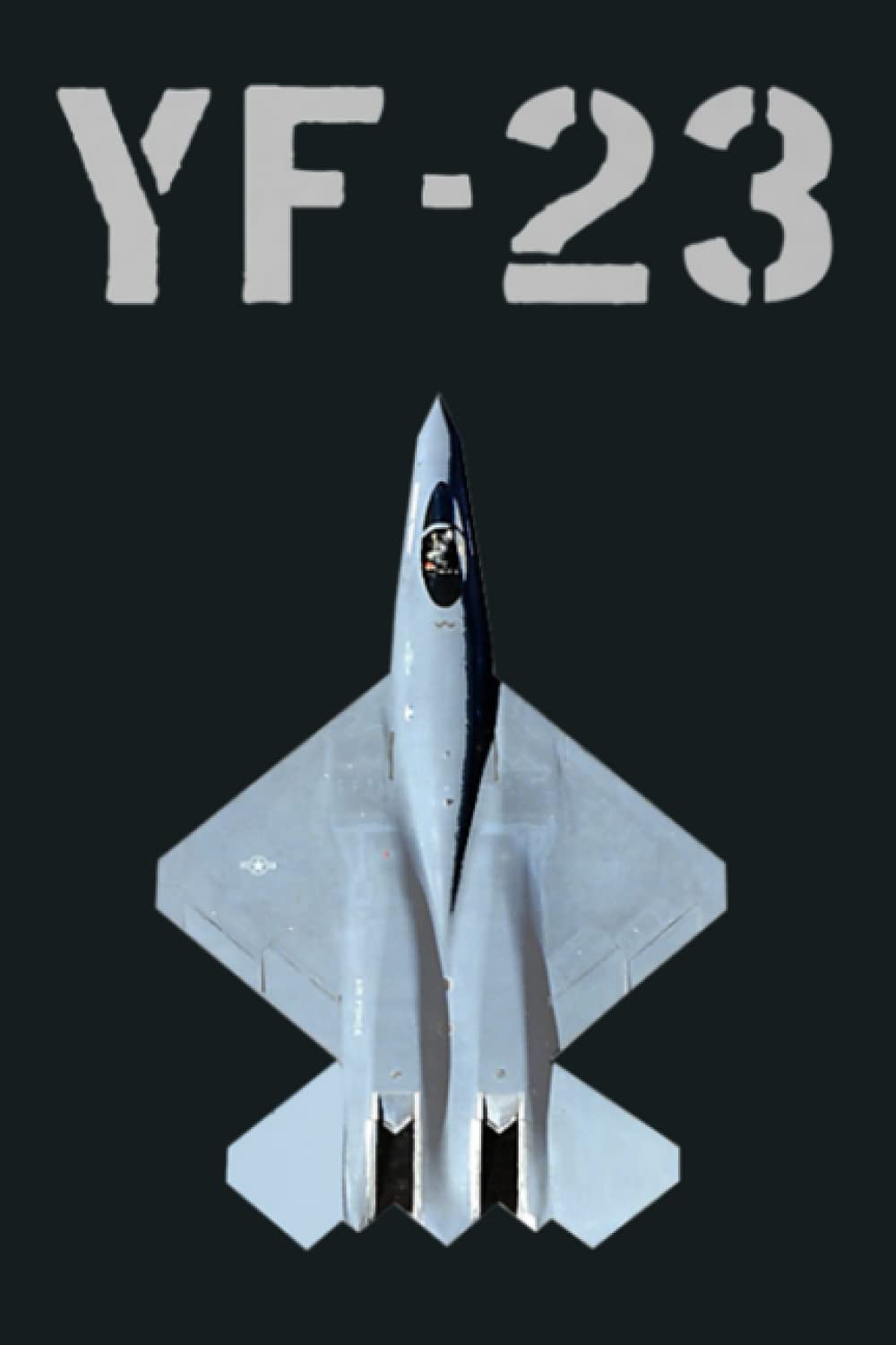 YF 23 Fighter Plane F 22 Raptor Plane Premium: notebook, notebook journal beautiful , simple, impressive,size 6x9 inches, 114 paperback pages