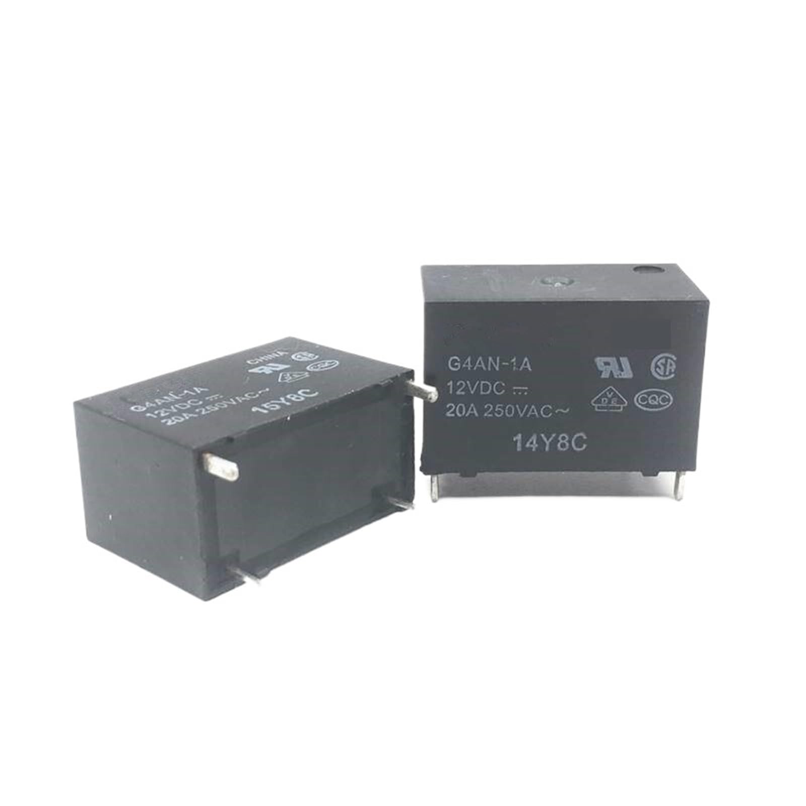 Relais G4AN-1A 12V 20A pour automatisme et commande de carte PCB - 2
