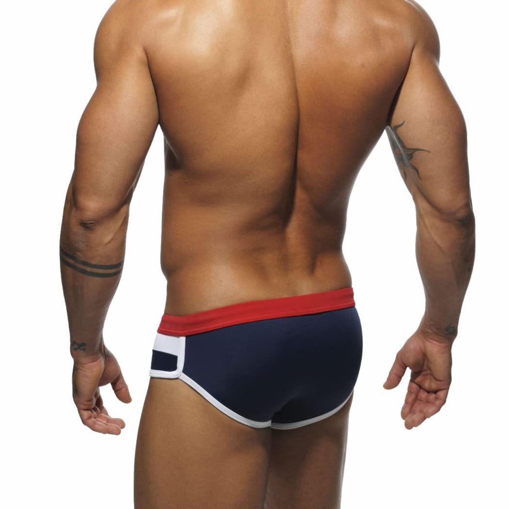 Slips de Bain Hommes, Maillot de Bain Homme Taille Basse Short de Natation Shorts de Bain pour Piscine Plage YK09 - M-XXL