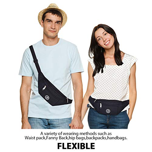 Wasserdichte Bauchtasche von Lebexy für Herren und Damen