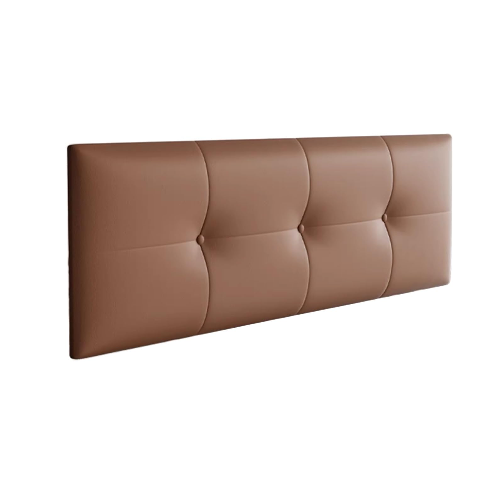 Dossier rembourré doux touffeté pour tête de lit avec housse amovible pour soutien dorsal du lit, lit simple, blanc