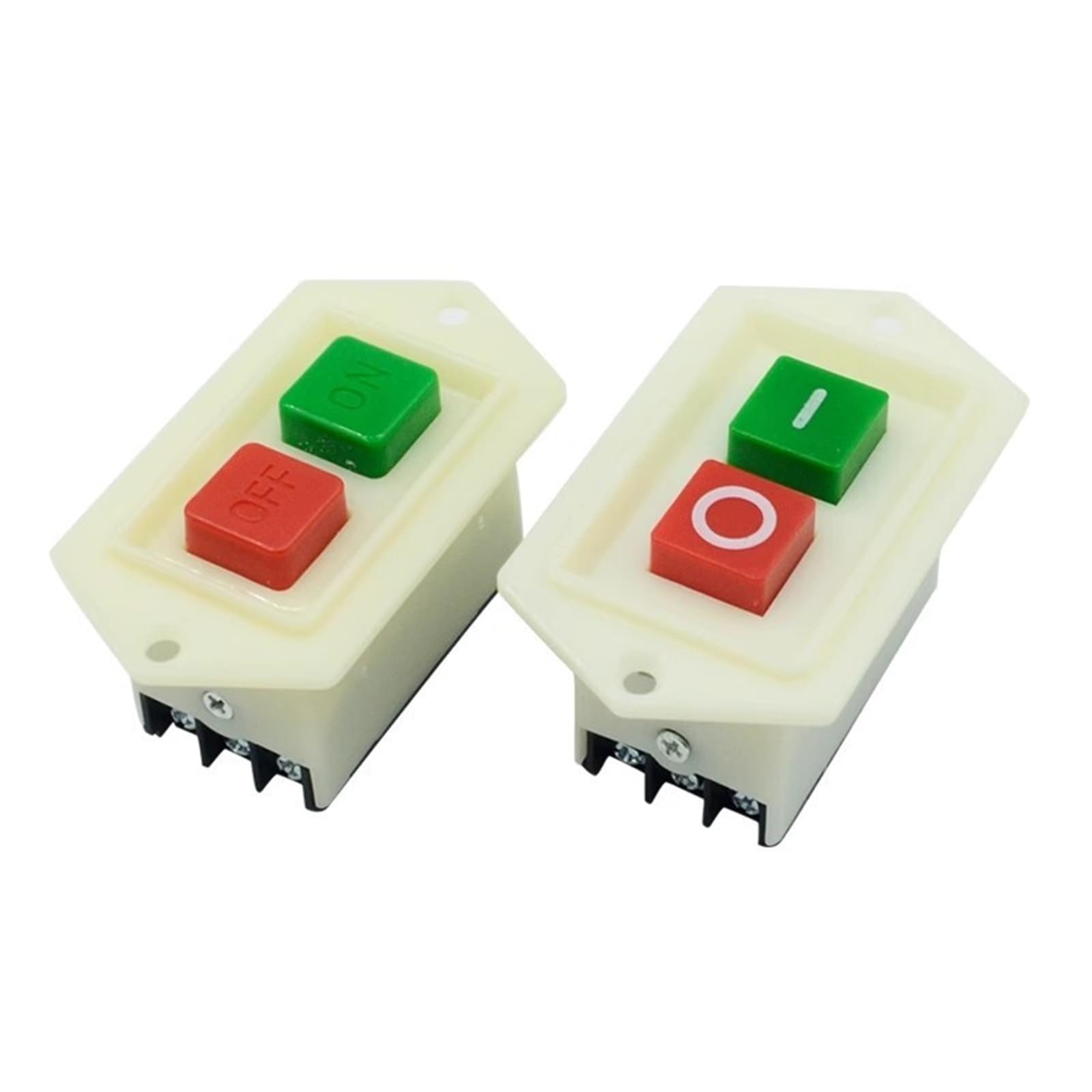 Interruptor de botón trifásico LC3-55A para control de arranque motor eléctrico 4