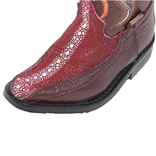 Kids Cowboy Boot Toddlers Infant Western Stingray Snip Toe Boot3