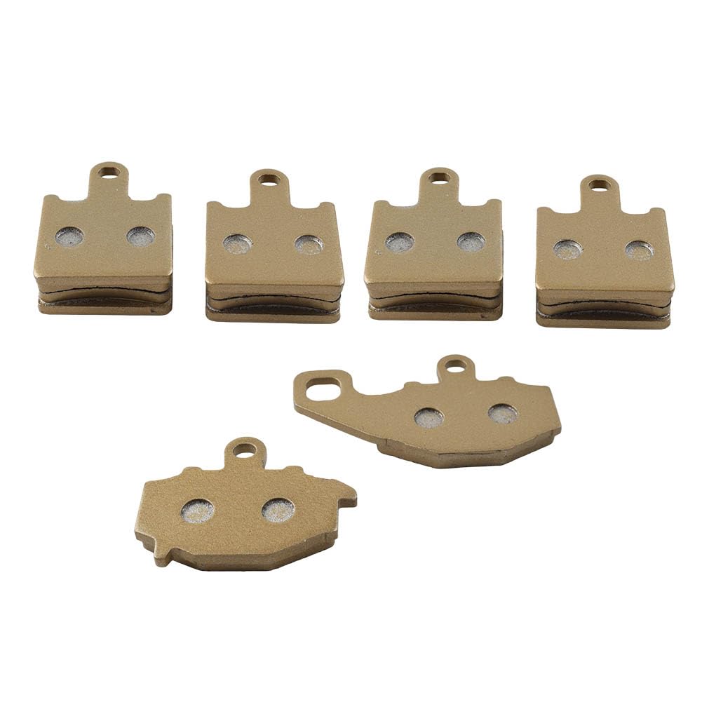 LIRU Motorbike Brass FA417+FA192 Brake Pad Front & Rear For