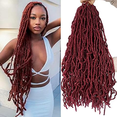 24Inch Soft Locs Crochet Hair 2 Packs Faux Locs Crochet Hair (24 Inch (Pack of 2), Bug) … Cover