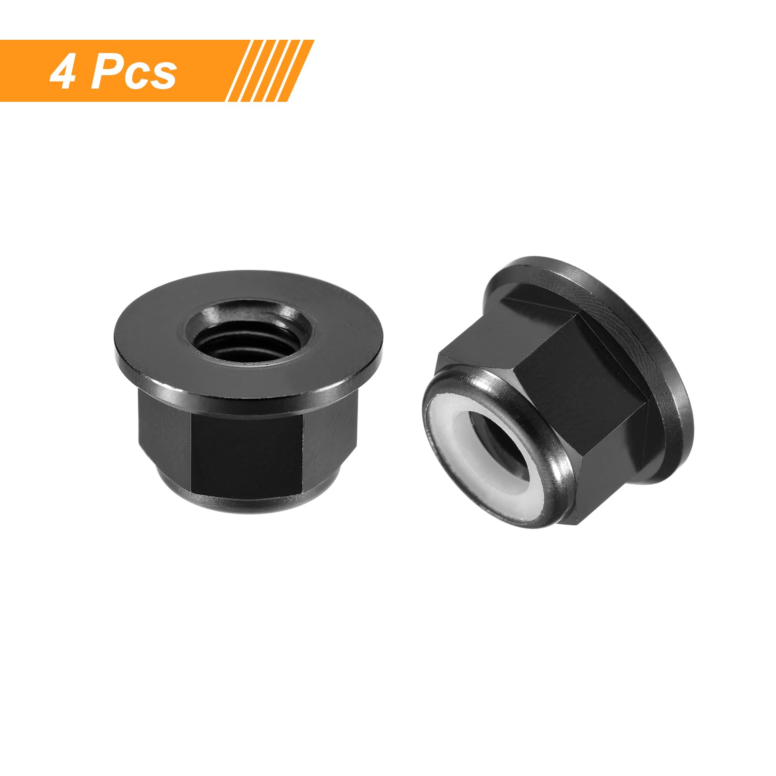 Dadi Autobloccanti M8 Acciaio Inox 316 Con Inserto Nylon – 4 Pezzi Uxcell - Foto 4