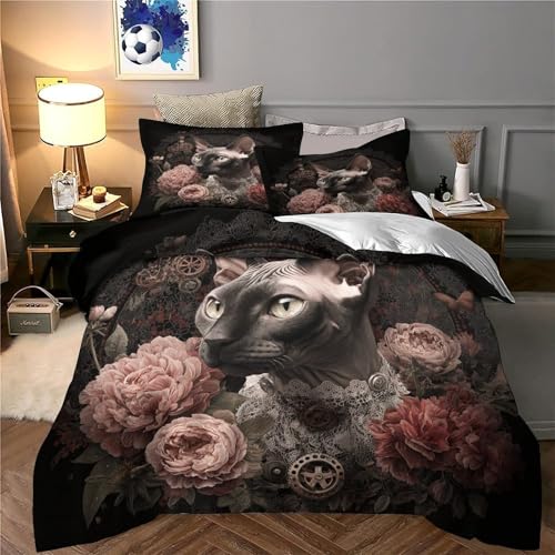 Housse de couette fusée spatiale 260x220 parure de lit microfibre 3D - 6