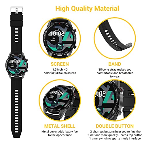ایگرد | قیمت و خرید Tagobee Smart Watch for Android IOS Phones,Upgraded  Bluetooth Smartwatch Fitness Tracker for Men Women,IP67 Waterproof  1.3\