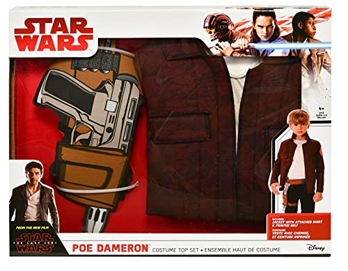 Disfraz completo Poe Dameron Star Wars niño talla pequeña miniatura 2