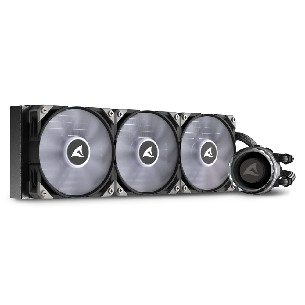 Sharkoon S90 RGB Waterkoeling Zwart, 4-pins PWM Fan-connector - View #2