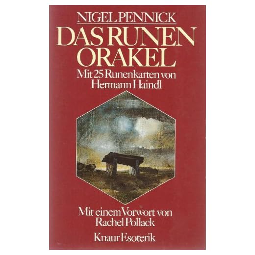 Das Runenorakel: Mit 25 Runenkarten von Hermann Haindl