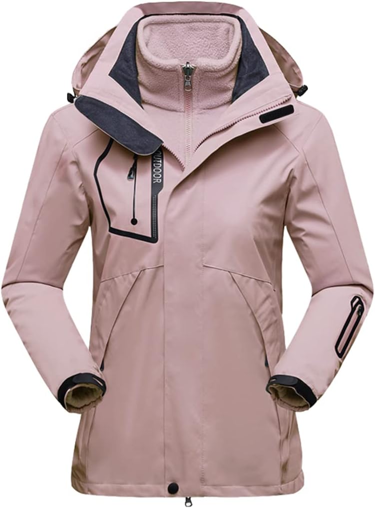 Women Ski Jacket Winter Windproof Waterproof Breathable Thermal Snow Female Skiing and Snowboarding Jacket