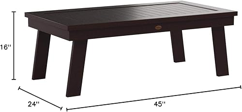 Vista 36 de Highwood Mesa de centro Adirondack, Whitewash