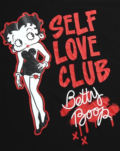 Womens Nightgown - Comfy Betty Boop Short Sleeve Lounge Sleep Dress Shirts for Women (Sizes: S-3X Plus)4