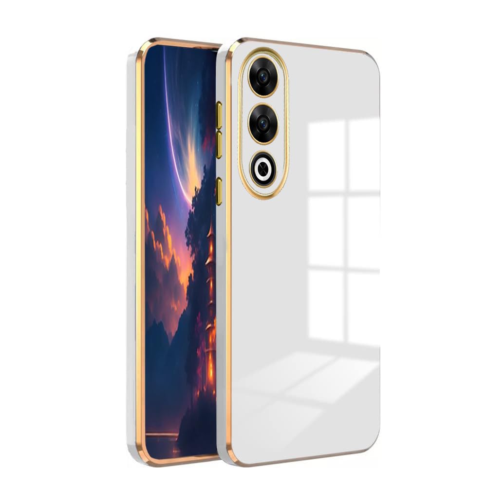 V-TAN Electroplated Chrome 6D with Camera Protection| Slim Shockproof | Soft TPU | Back Cover Compatible with OnePlus Nord CE4 (White) (B0D46YZ4MS) Amazon Price History, Amazon Price Tracker
