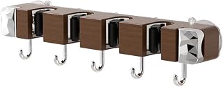 Practical Suction Mount Hook for Daily Use, Bathrooms Kitchens | Easy Installation for Organizing Brooms Mops and Supplies, Space Saving Tool Holder for Home Offices