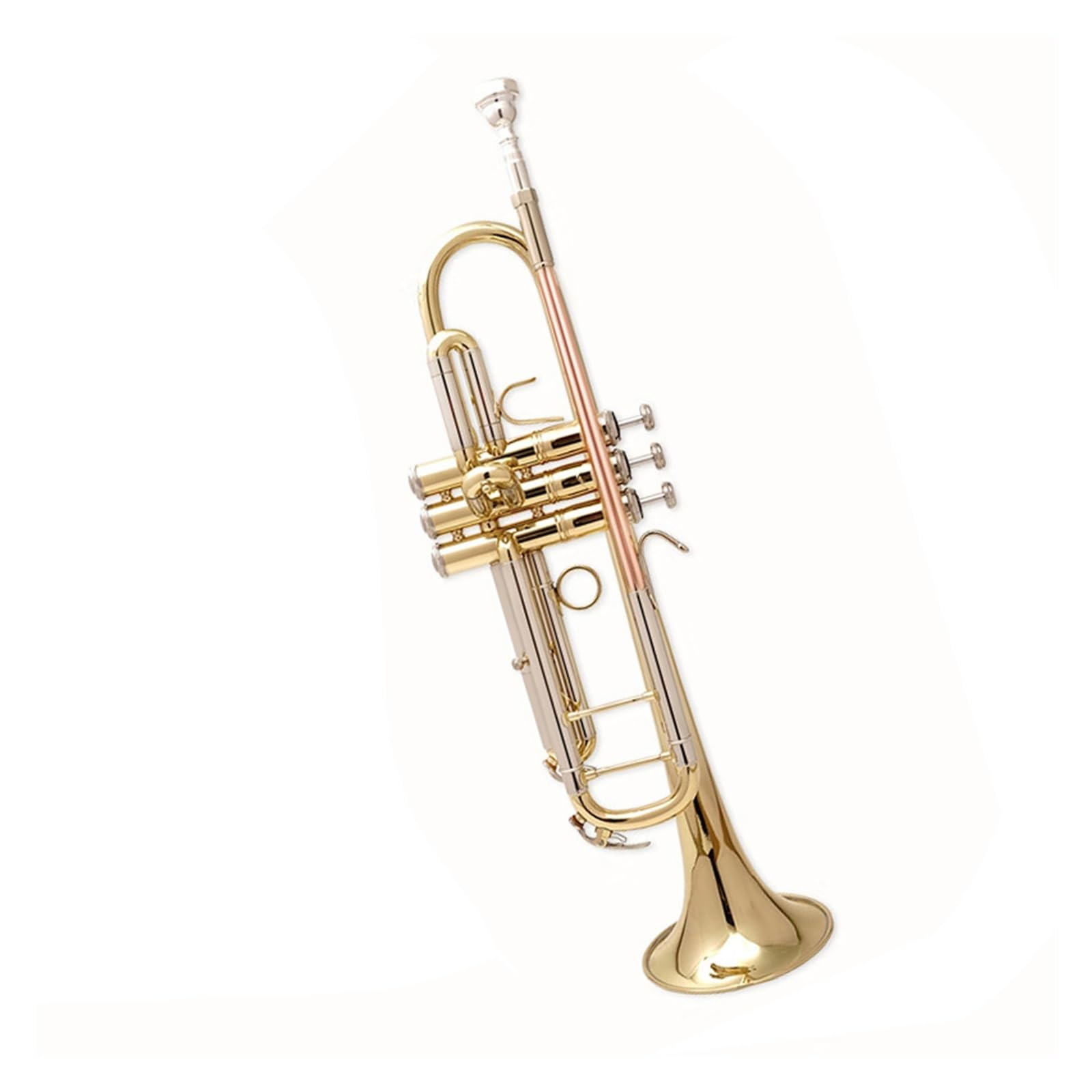 trąbka instrument B-dur trzydźwiękowy instrument trąbkowy test wydajności dla początkujących profesjonalny zespół bębna i rogu blaszany instrument dęty