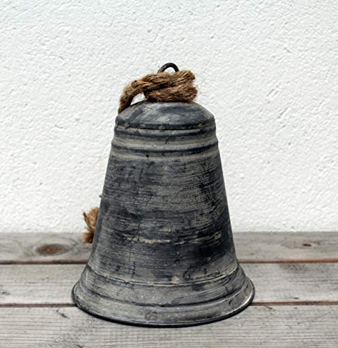 Unbekannt Deko Glocke Zink mittel