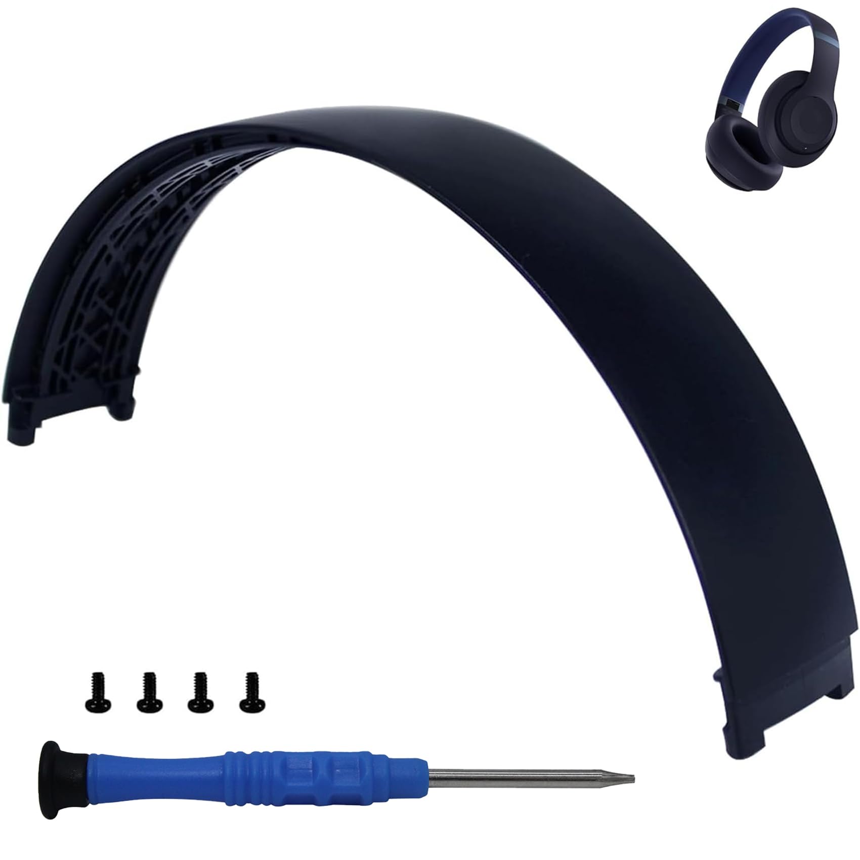 Studio Pro Headband Replacement Parts Accessories Repair Kit Compatible with Beats Studio Pro 2023 Model A2924/ Studio 3 Model A1914 Headphones-Navy