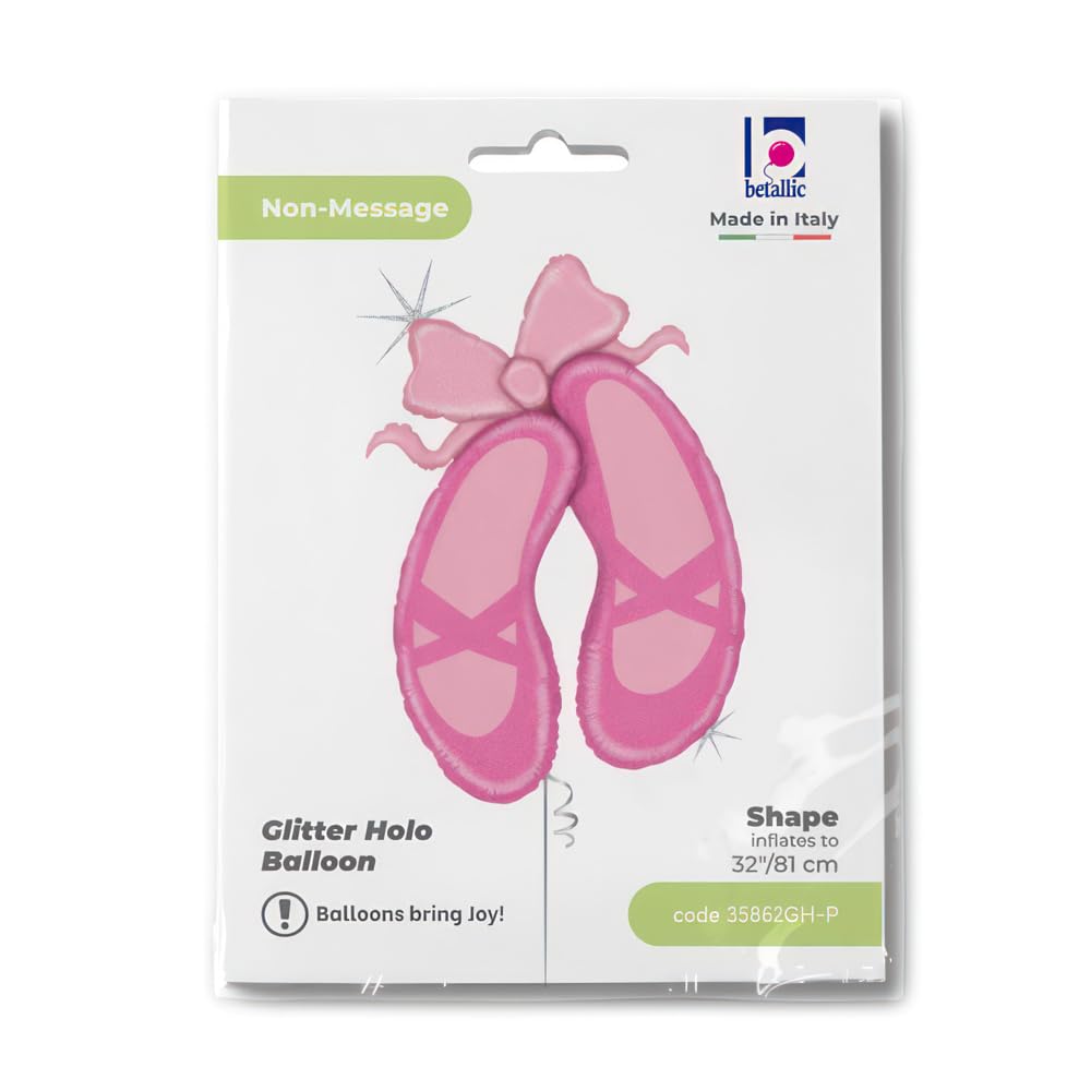 40\" Packaged Ballet Slippers Balloon - Burton+BURTON