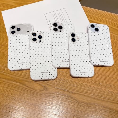 Coque iPhone 15 Pro Max de protection fine anti-choc design pois - 2